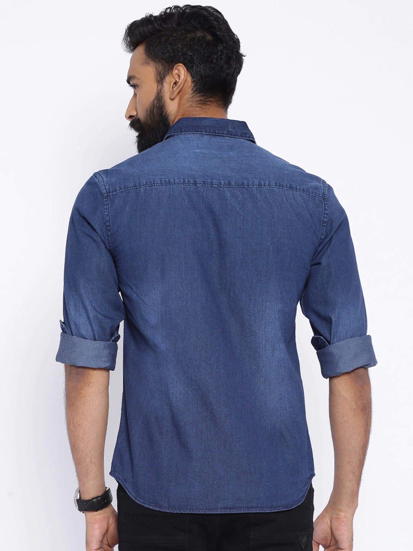 Men Solid Casual Shirt