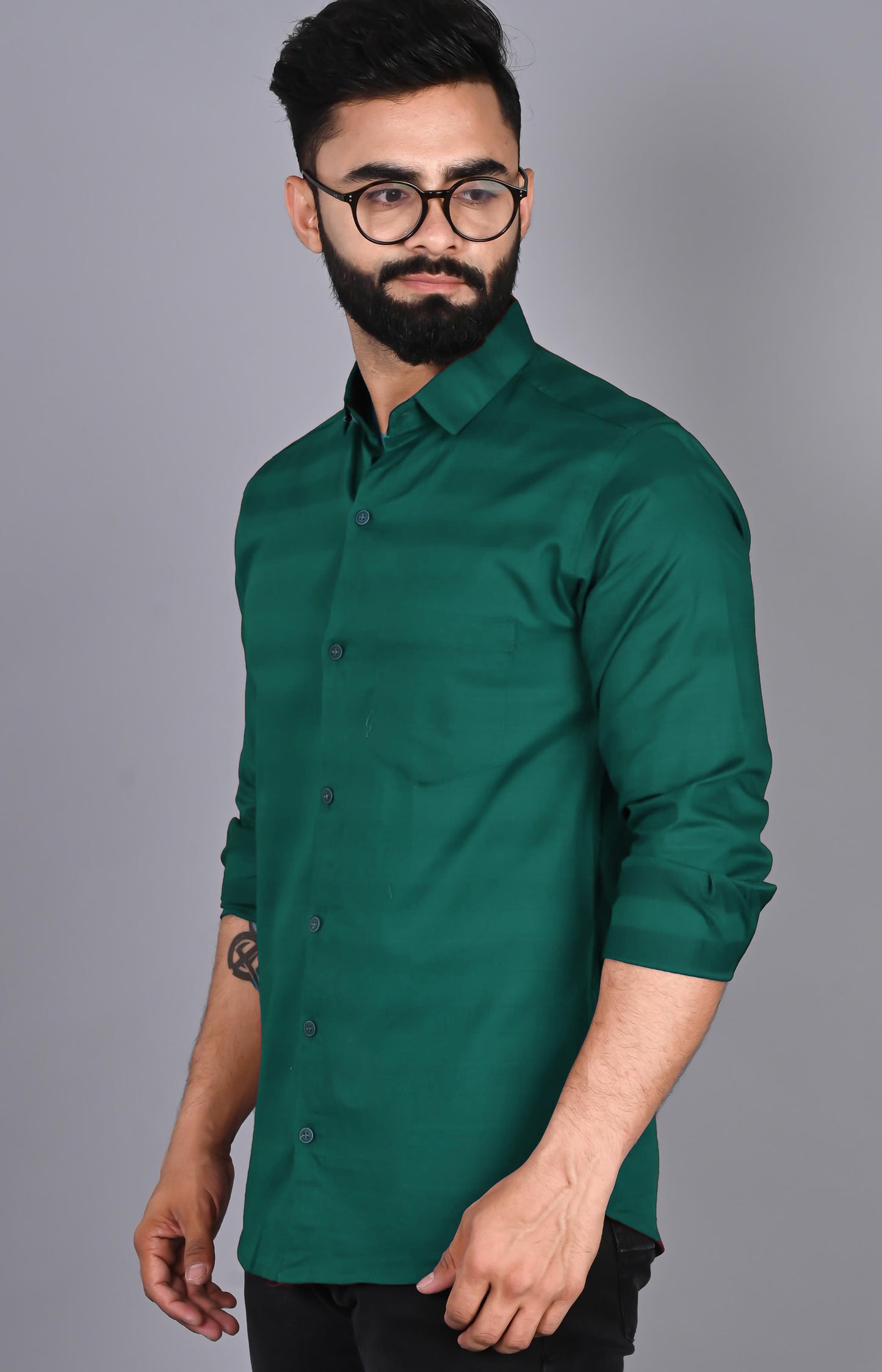 Men Striped Casual Shirt