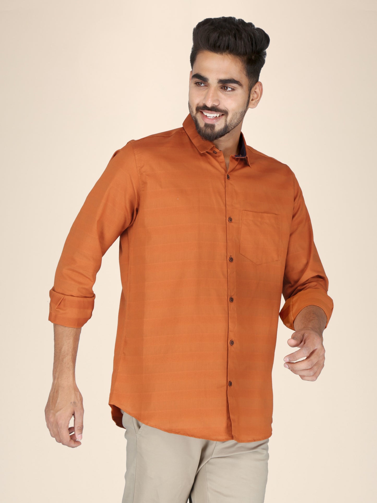 Men Striped Casual Shirt