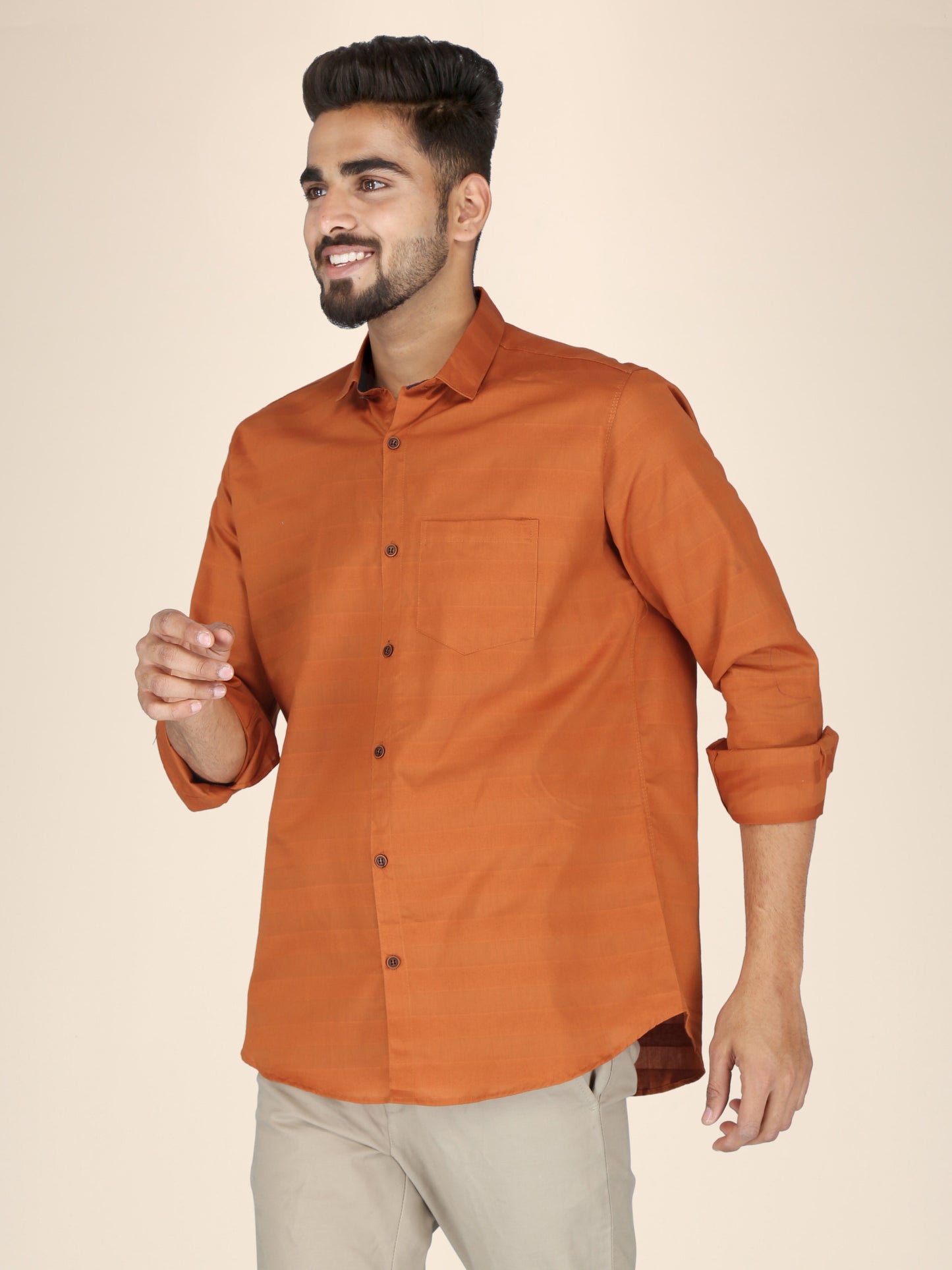 Men Striped Casual Shirt