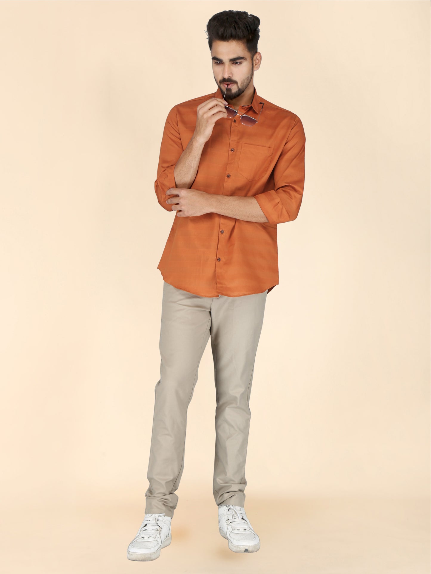 Men Striped Casual Shirt