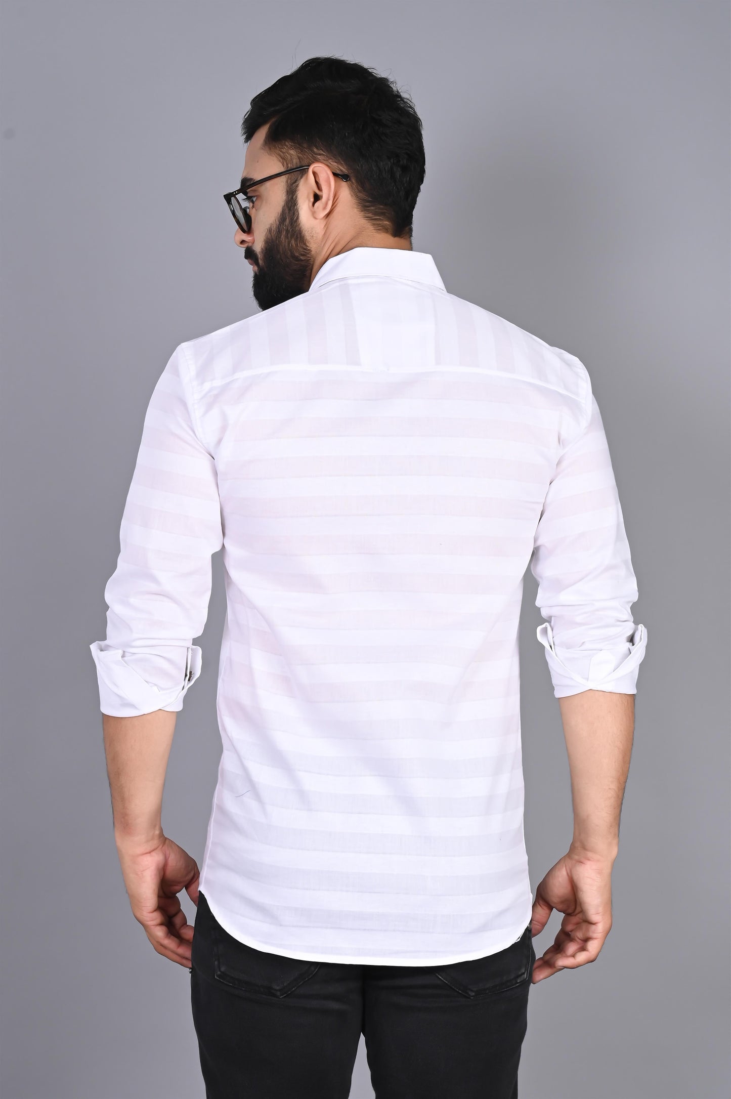 Men Striped Casual Shirt