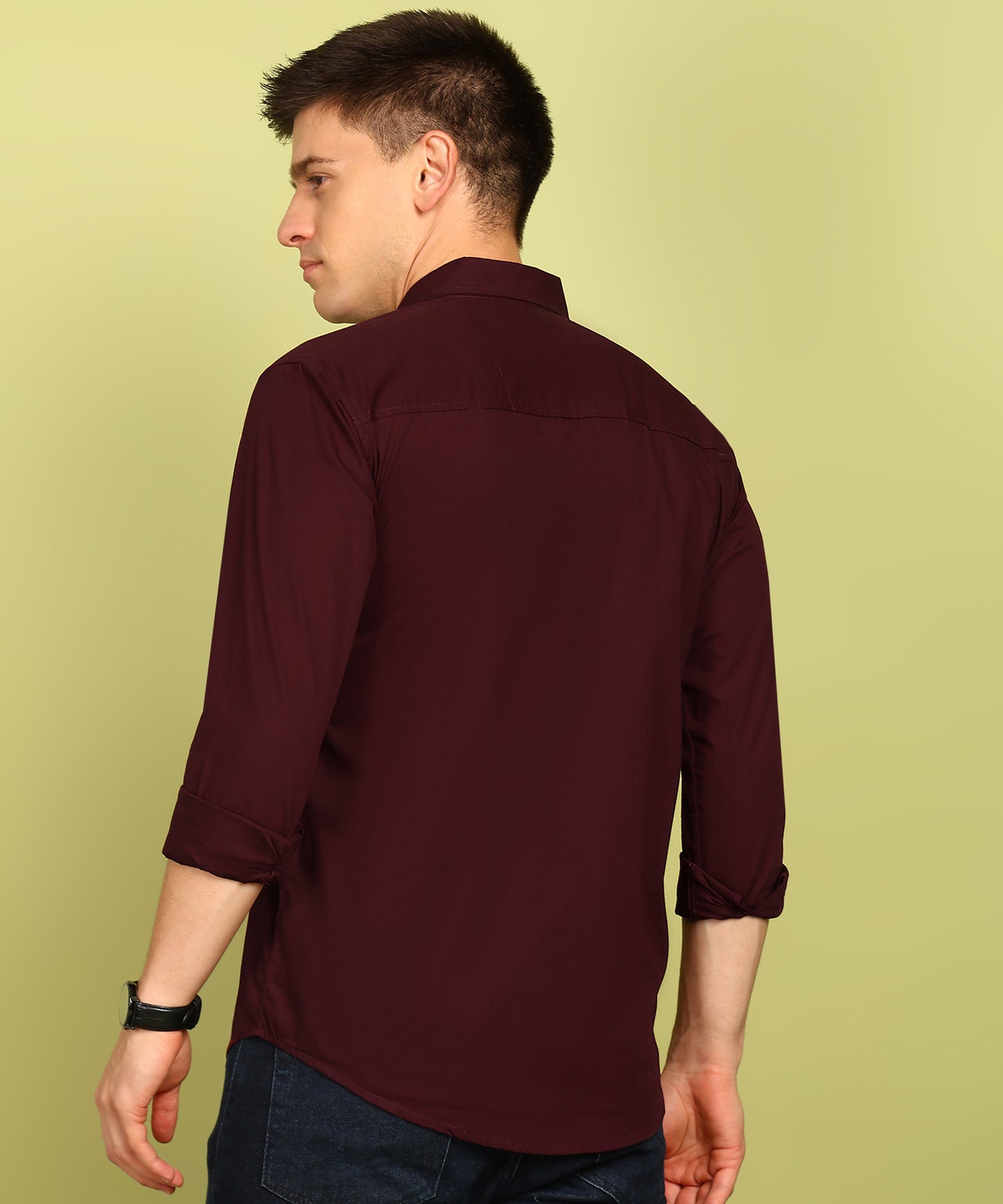 Men Solid Formal Shirt