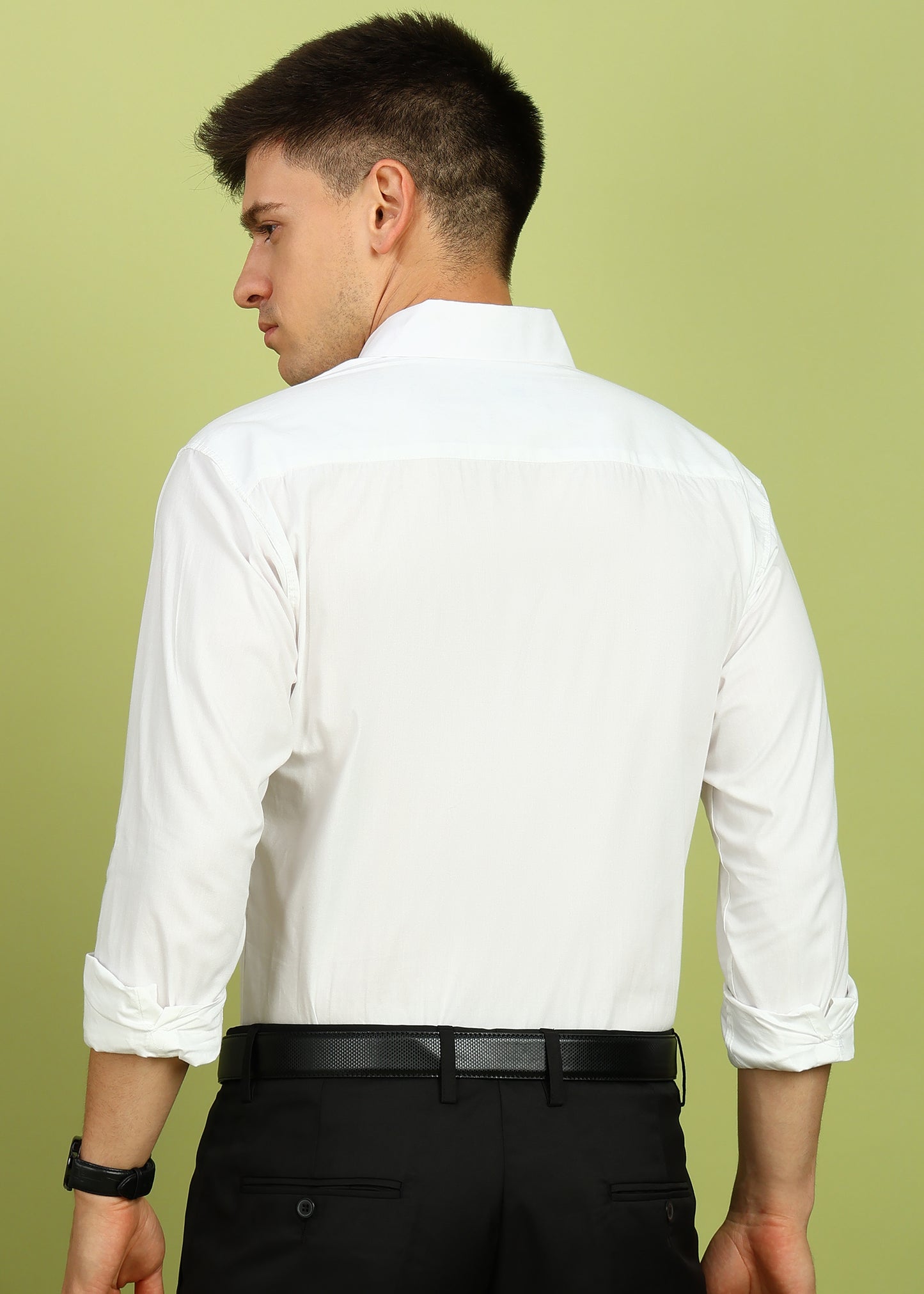 Men Solid Formal Shirt