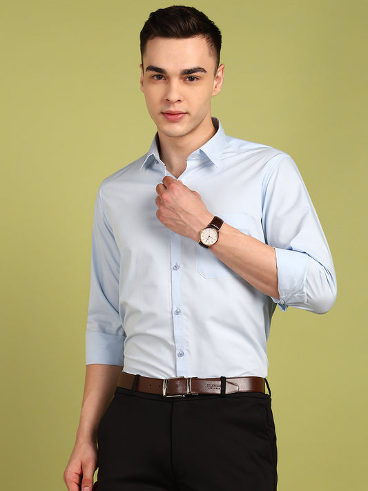 Men Solid Formal Shirt