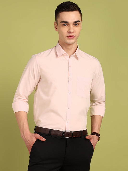 Men Solid Formal Shirt