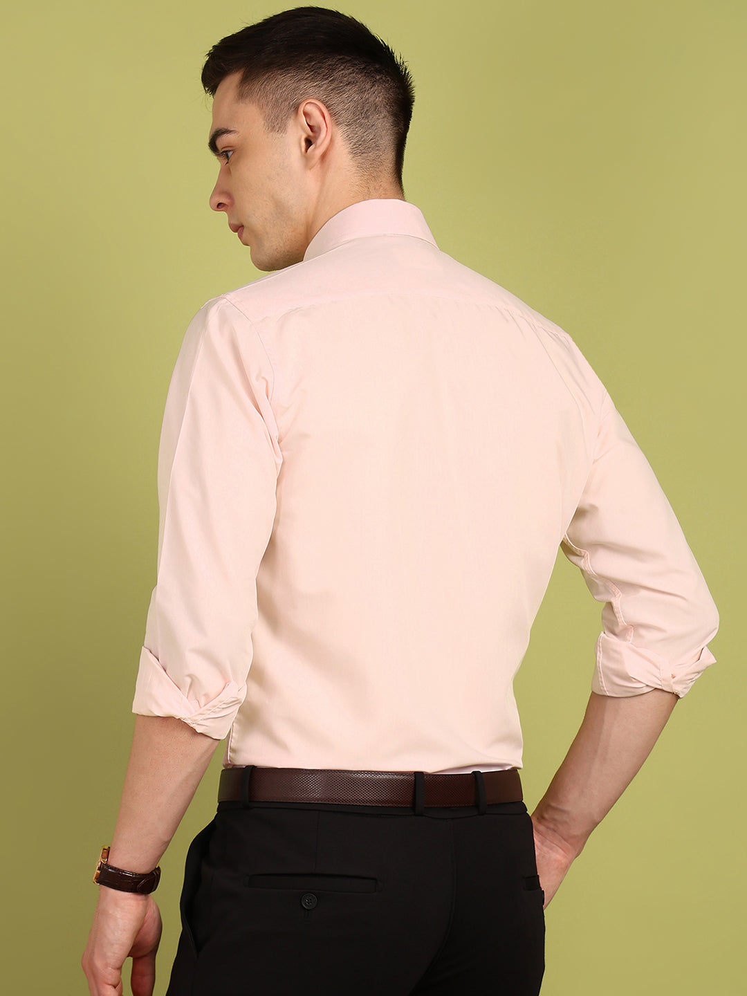 Men Solid Formal Shirt
