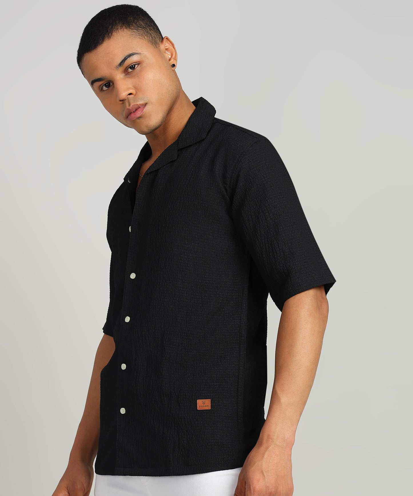 Men Solid Casual Shirt