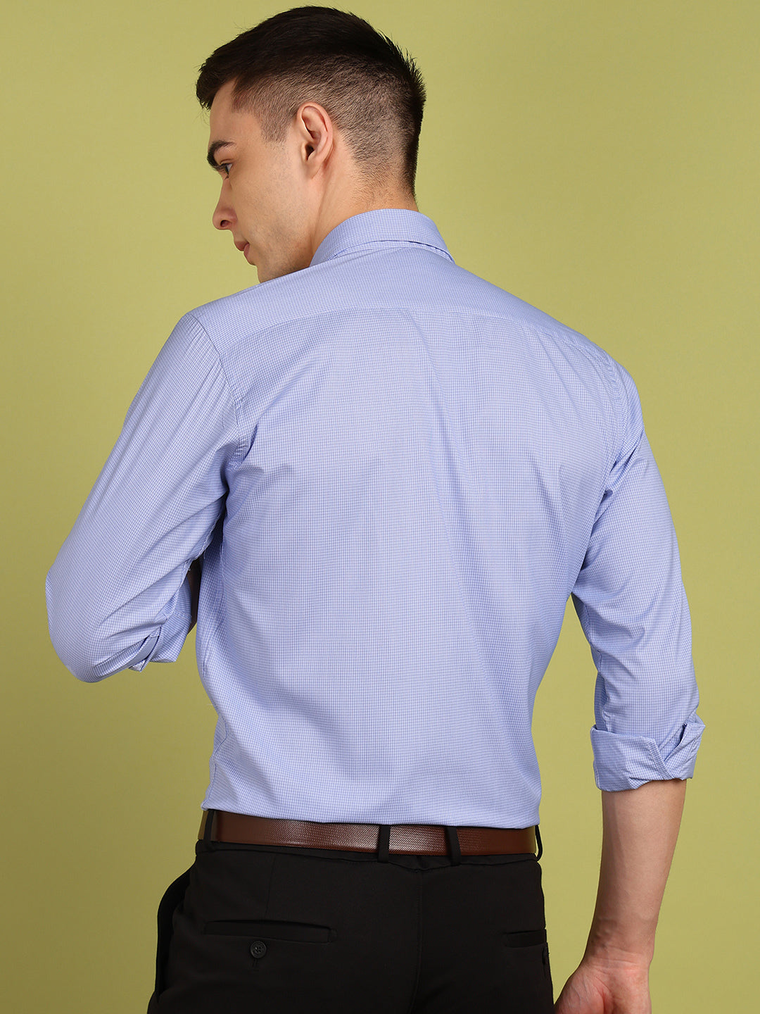 Men Checkered Formal Shirt