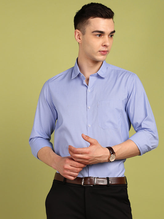 Men Checkered Formal Shirt