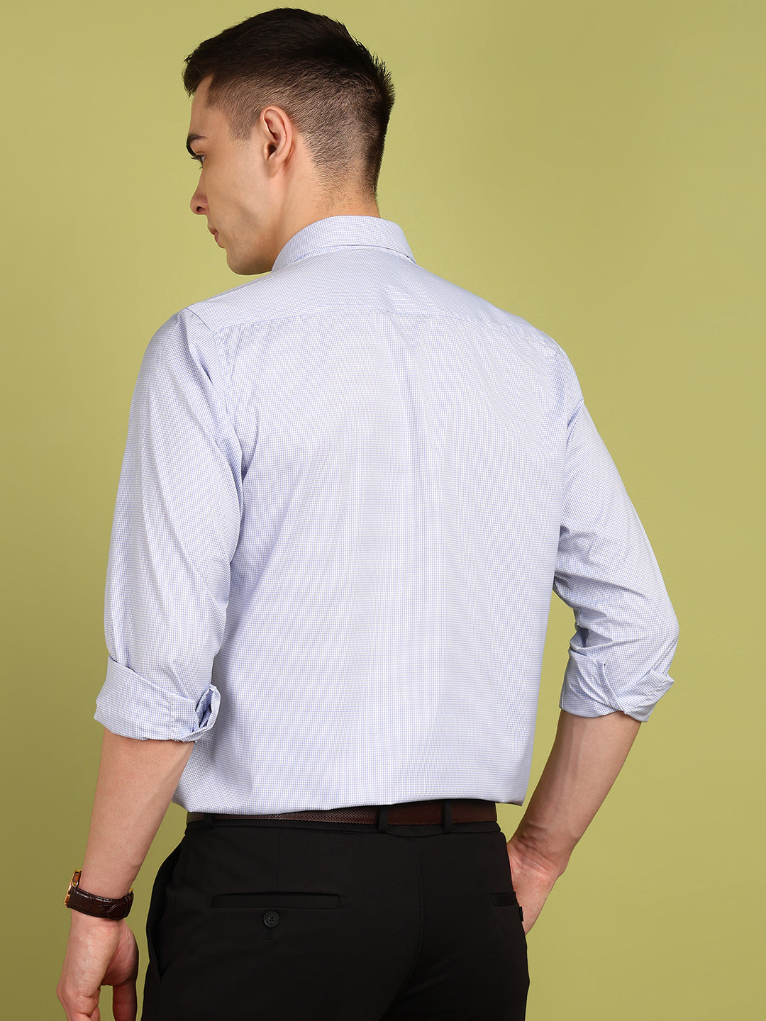 Men Checkered Formal Shirt