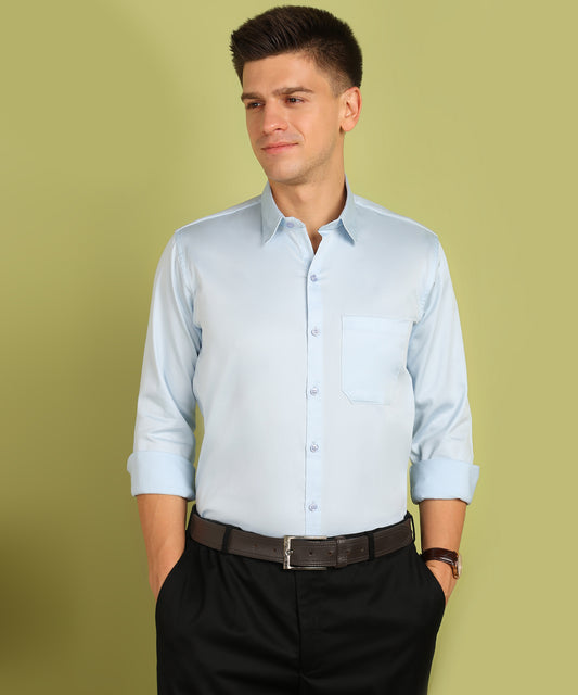 Men Solid Formal Shirt