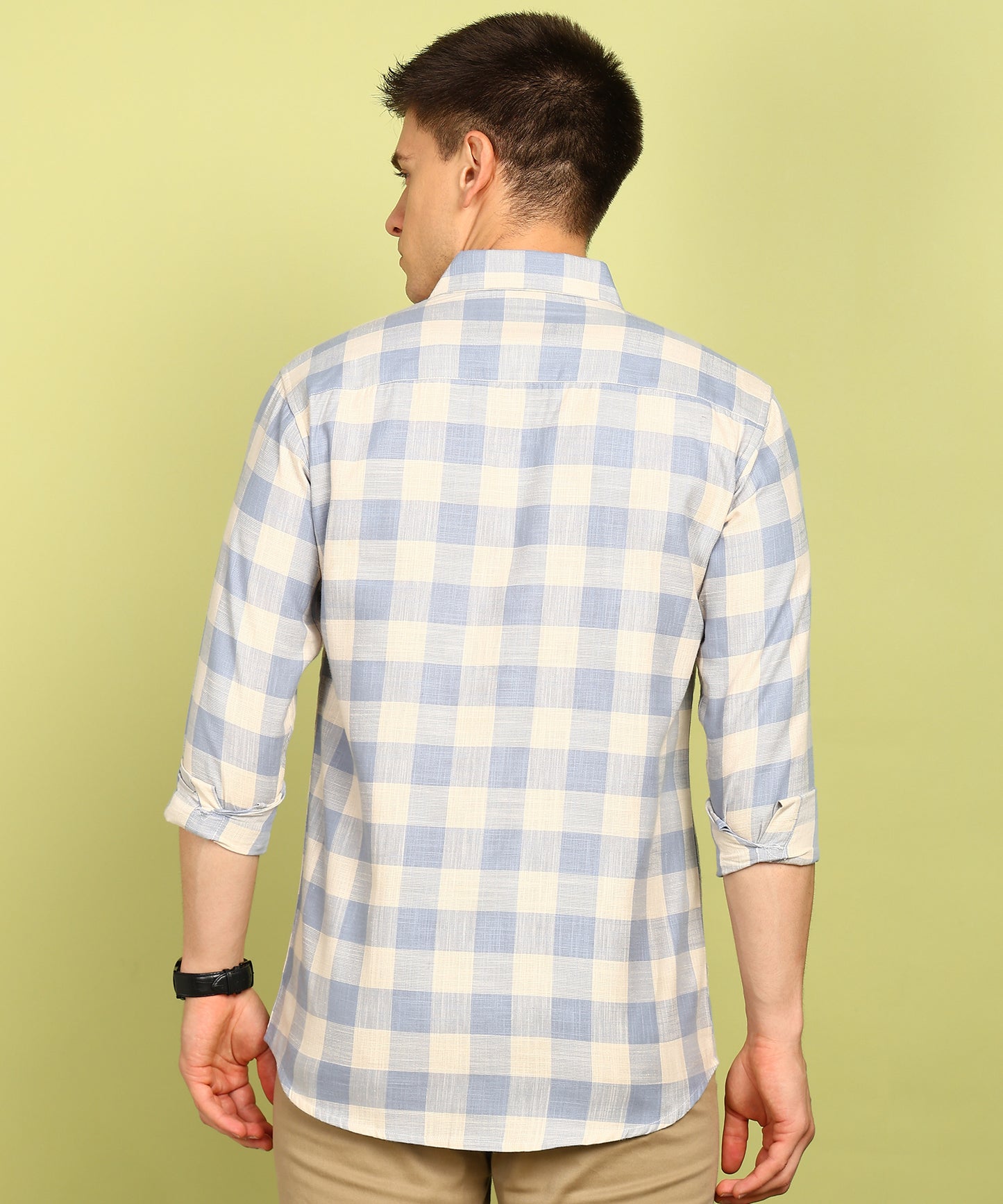 Men Checkered Formal Shirt