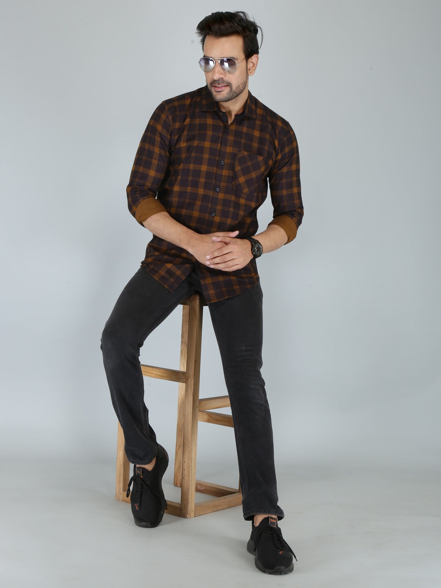Checkered Casual Shirt