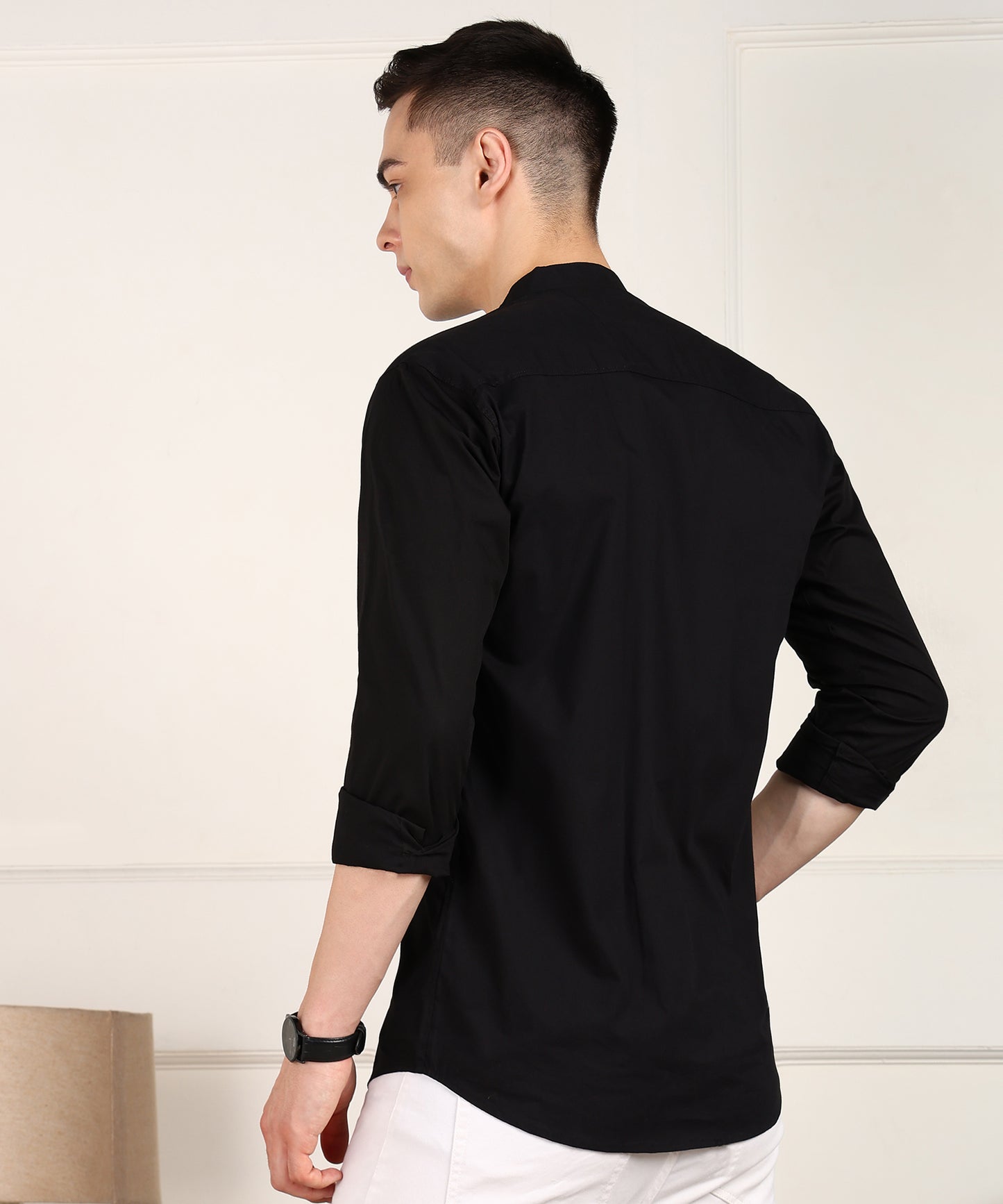 Men Solid Casual Shirt