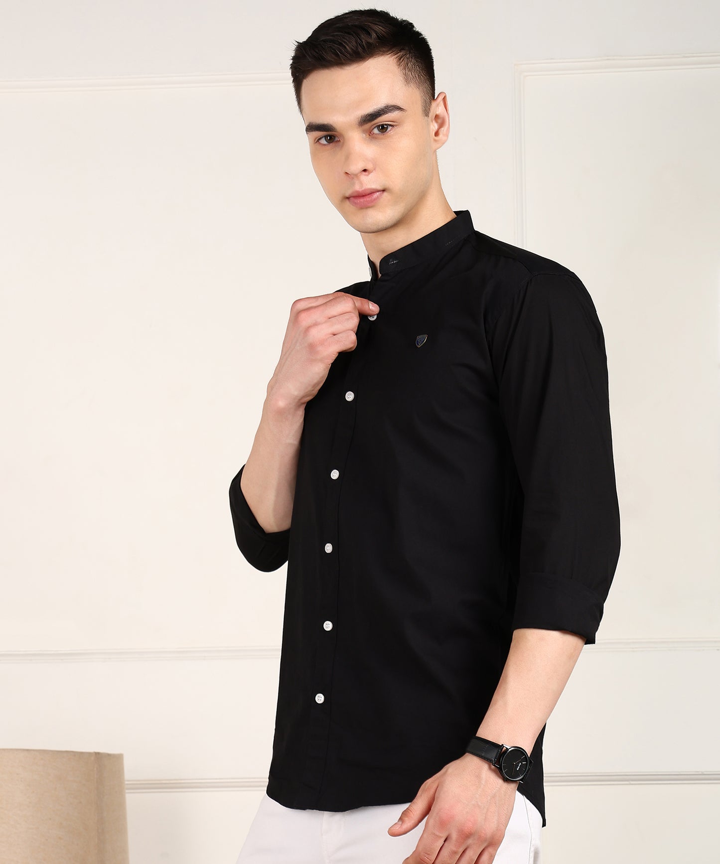 Men Solid Casual Shirt