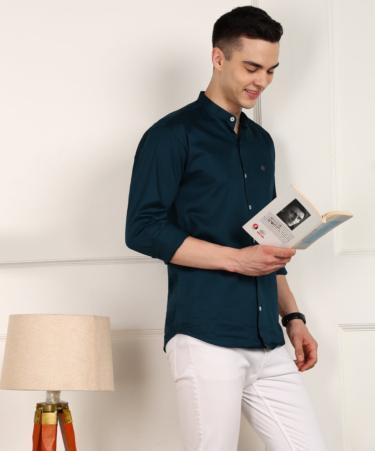 Men Solid Casual Multicolor Shirt (Pack of 2)