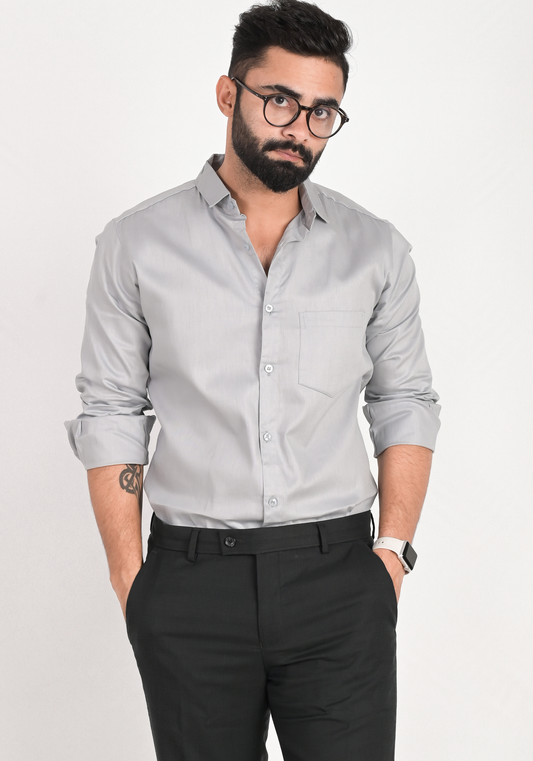 Solid Casual Shirt