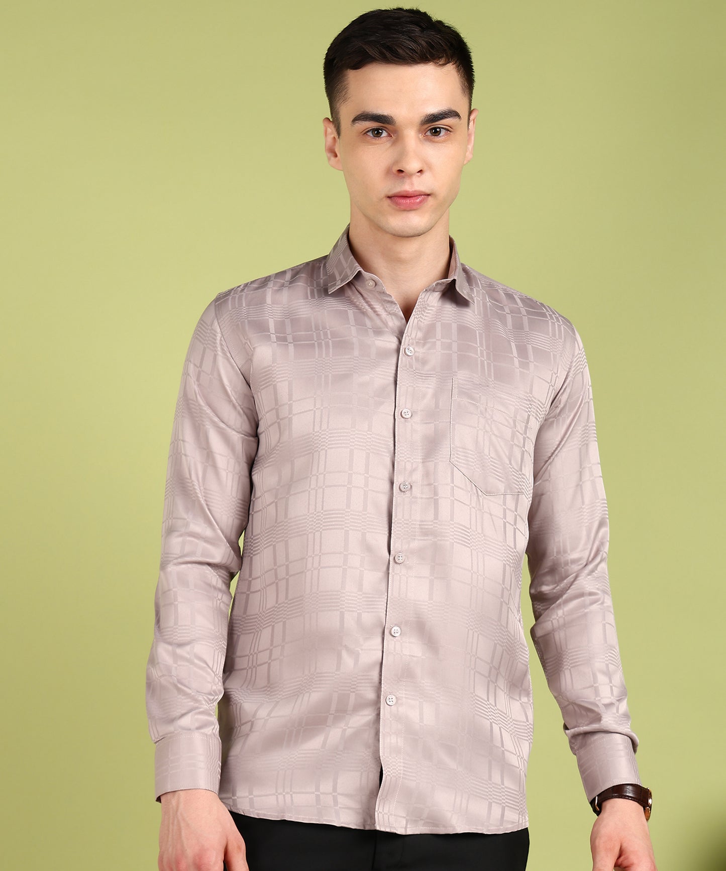 Men Checkered Casual Shirt