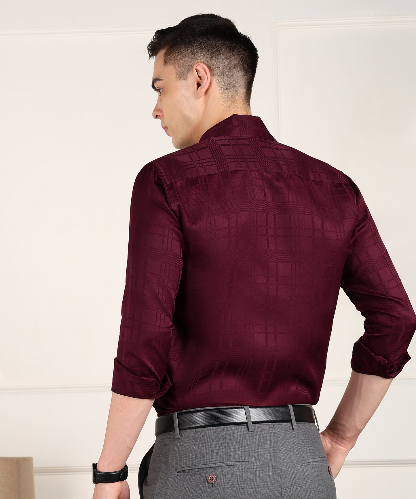 Men Checkered Casual Shirt
