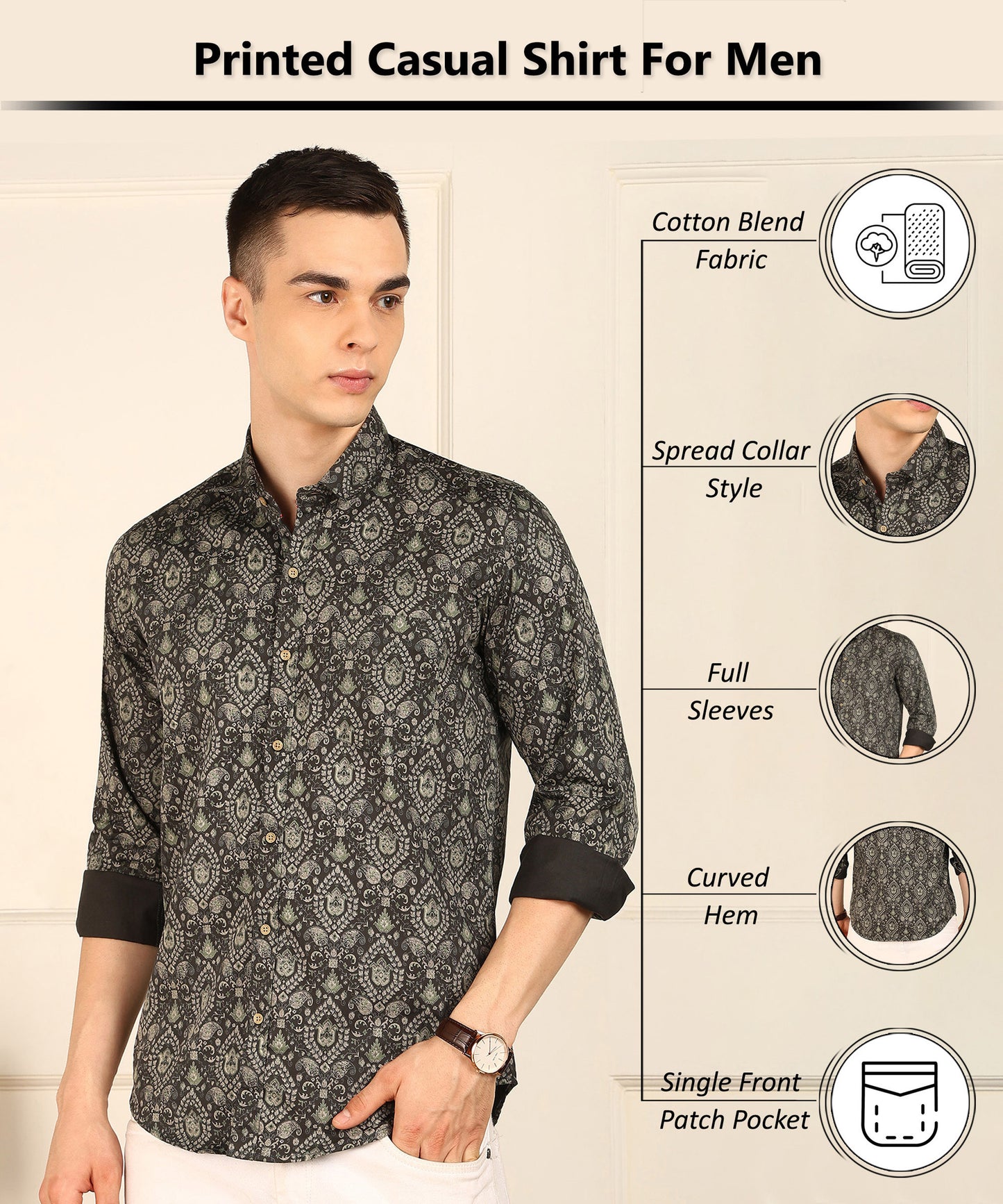 Printed Casual Shirt