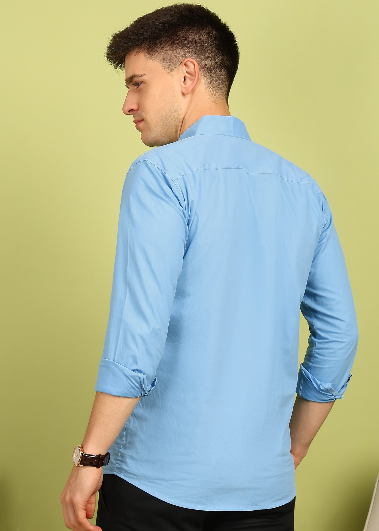 Men Solid Casual Shirt