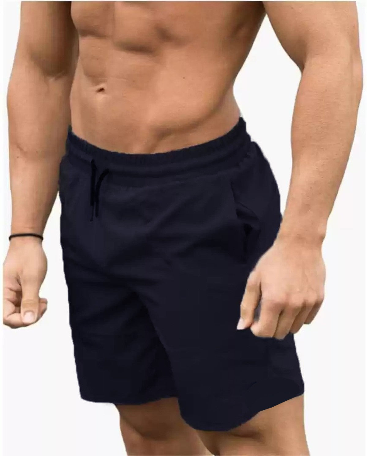 Solid Casual Shorts