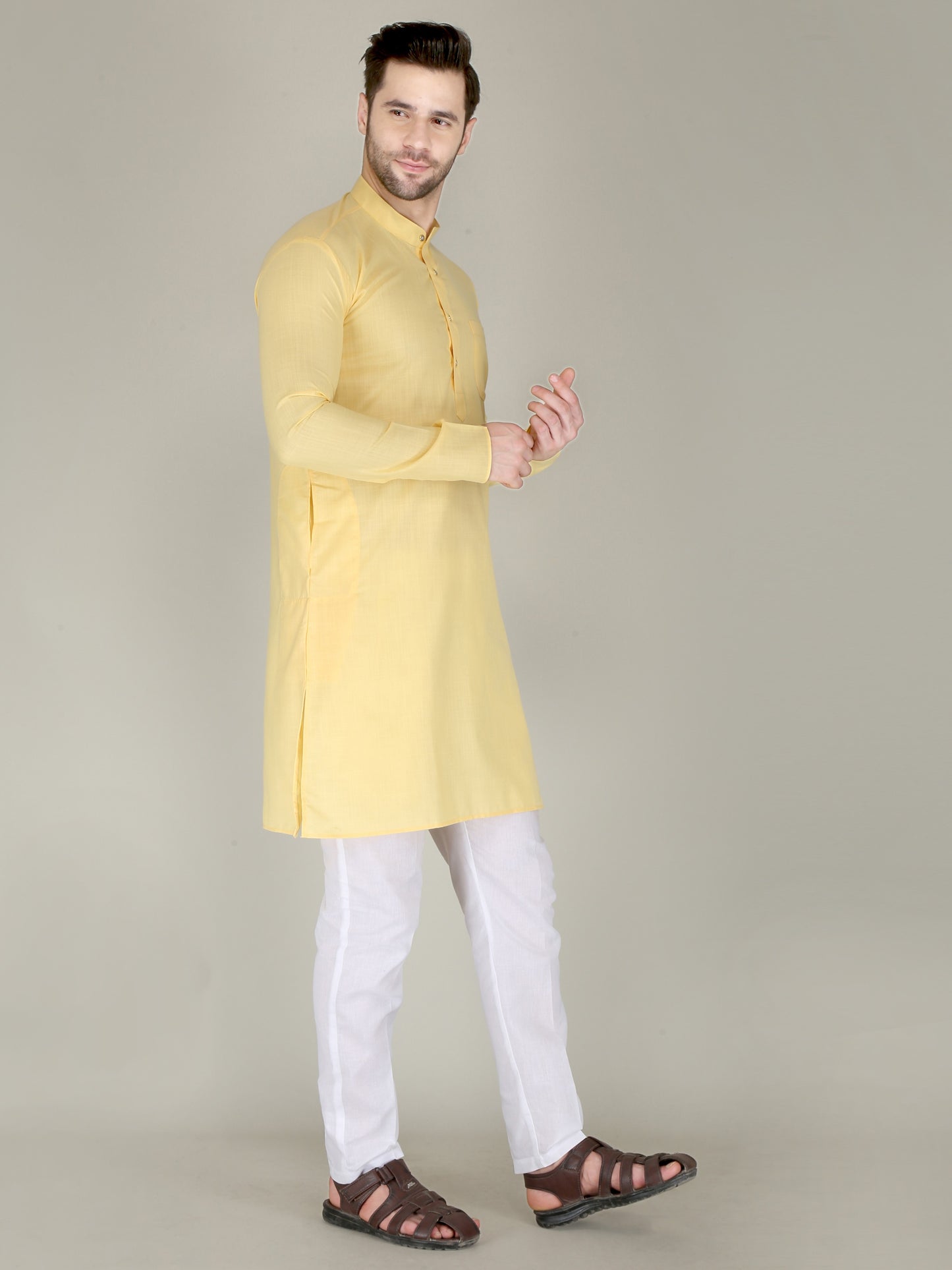 Men Kurta Pyjama Set