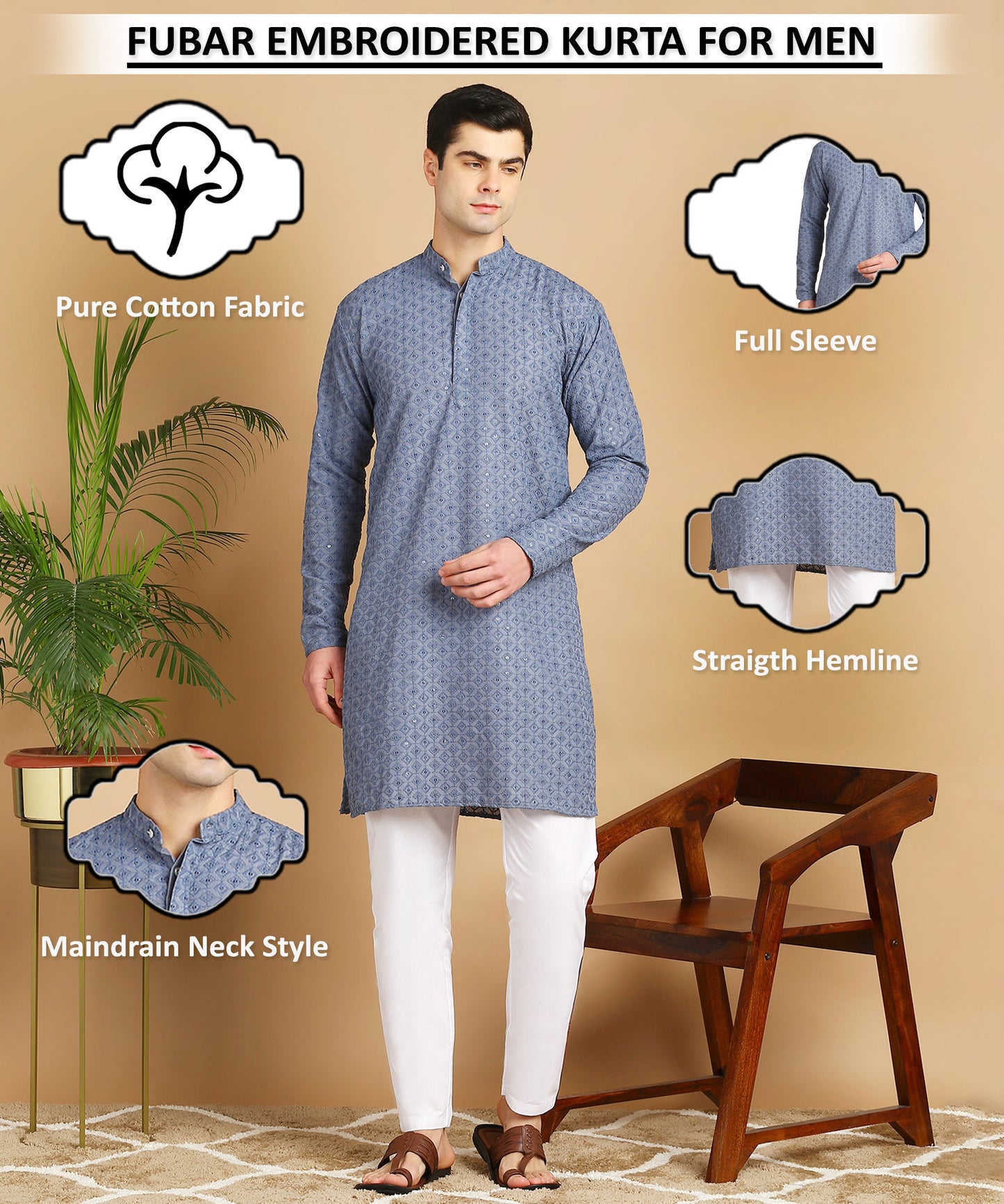 Kurta Pyjama Set