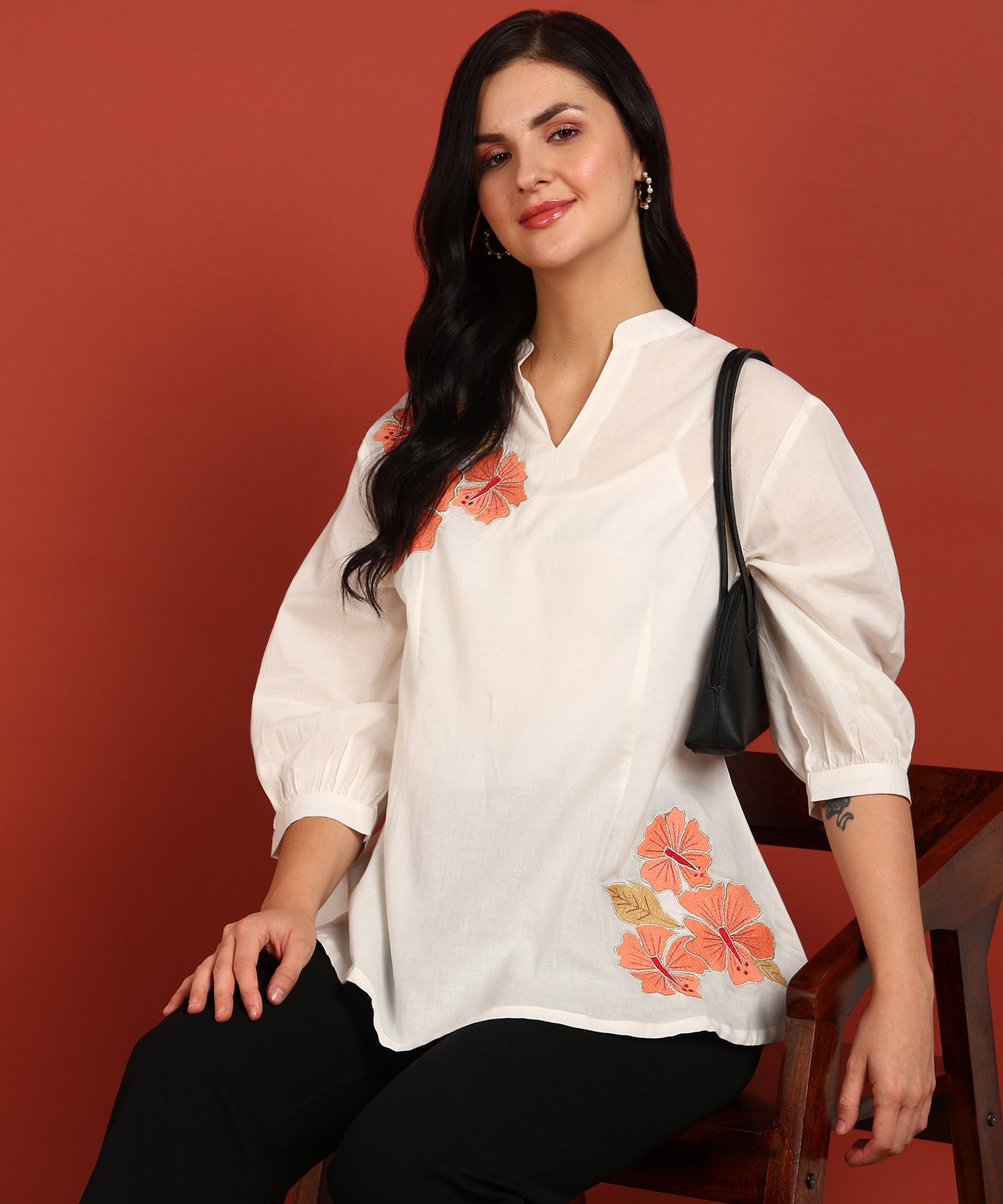 FUBAR Casual Solid Women Top