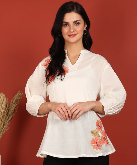FUBAR Casual Solid Women Top