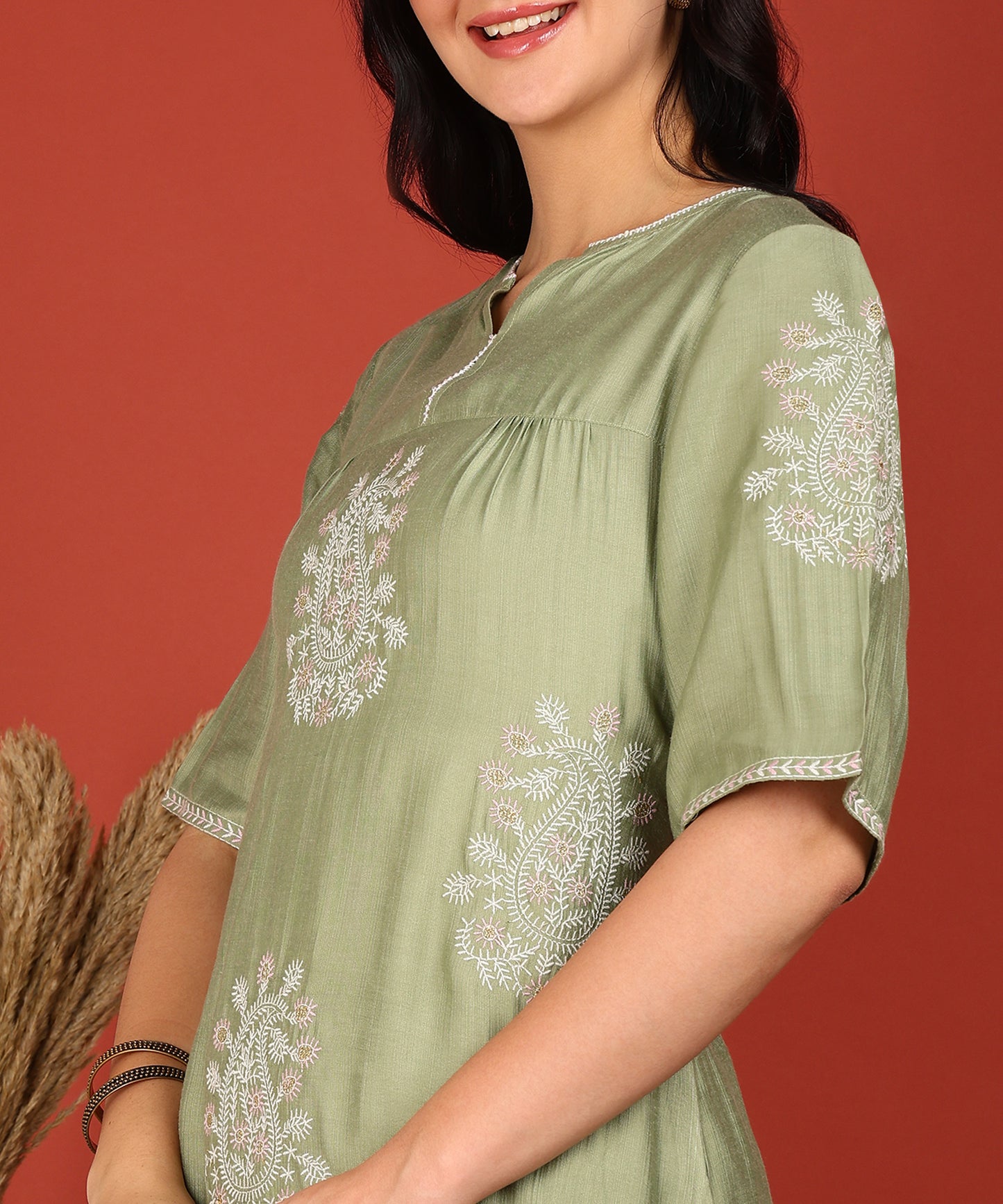 FUBAR Women Kurta Pyjama Dupatta Set