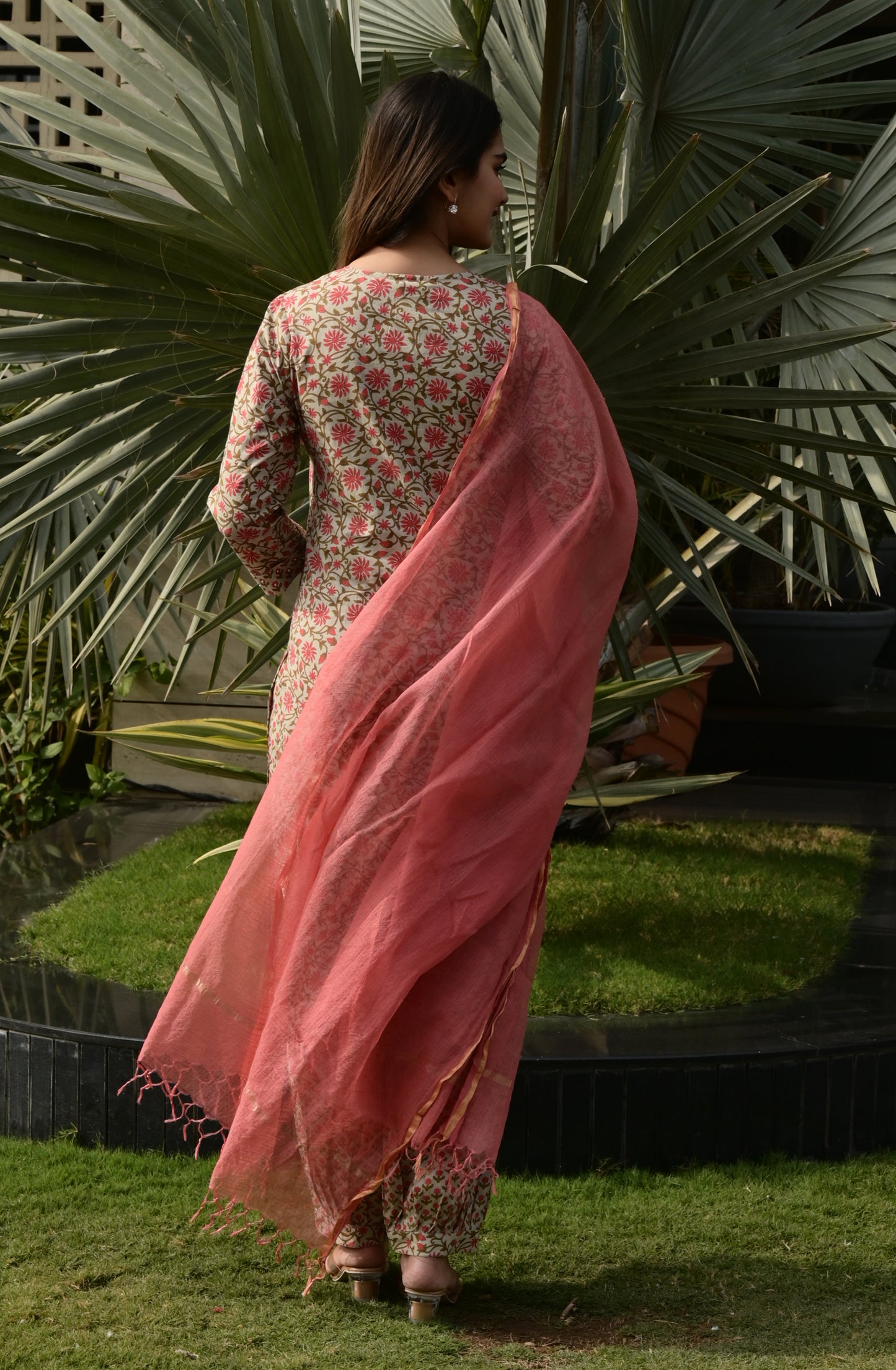 FUBAR Women Kurta Pyjama Dupatta Set