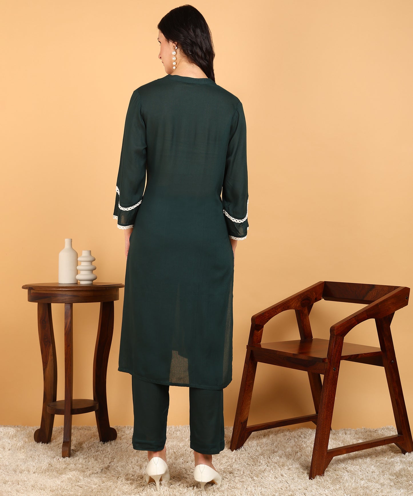 FUBAR Women Kurta Pyjama Dupatta Set