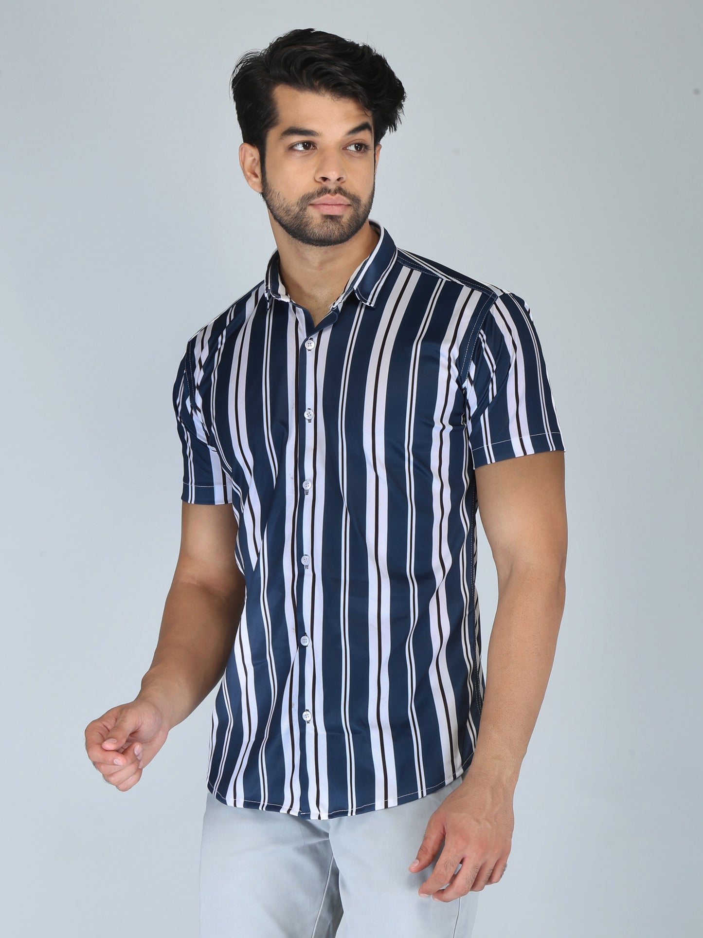 Striped Casual Shirt