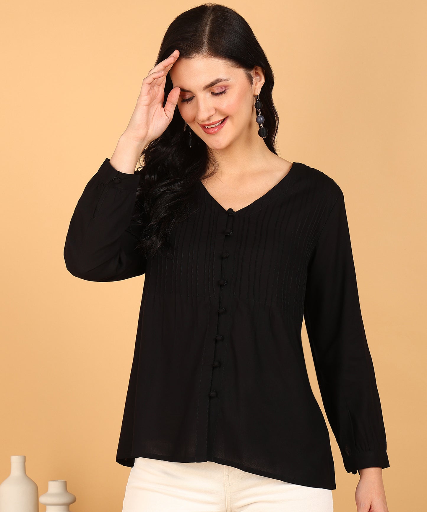 FUBAR Casual Solid Women Top