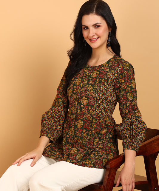 FUBAR Casual Printed Women Top