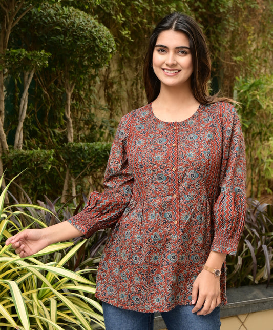 FUBAR Casual Printed Women Top