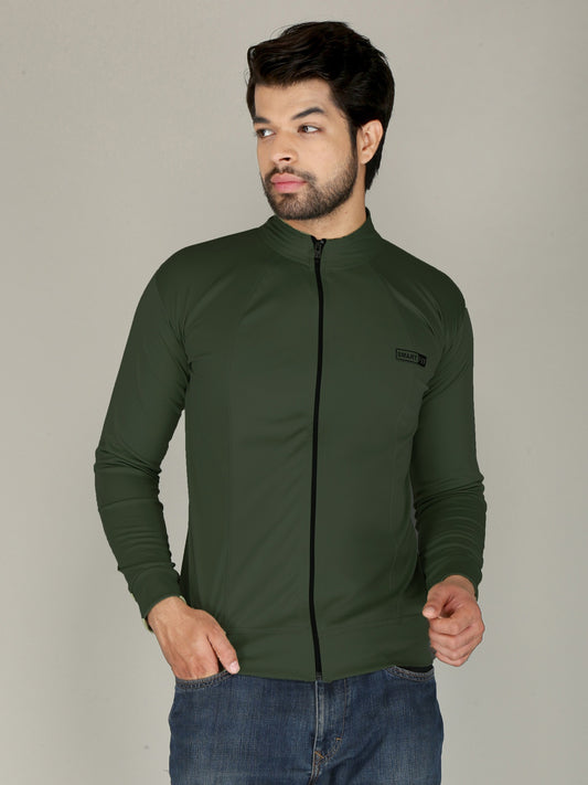 Full Sleeve Solid Jacket