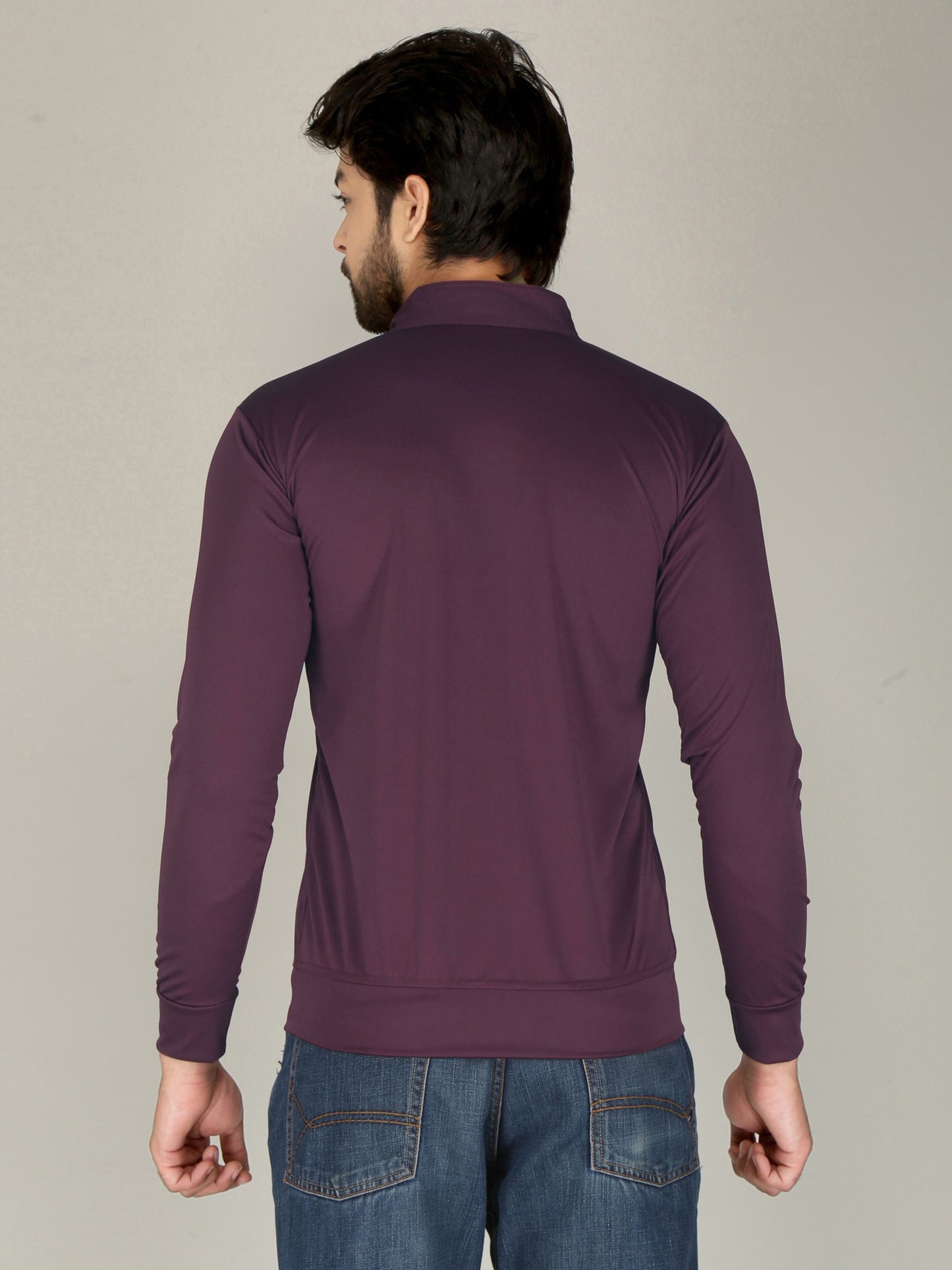 Full Sleeve Solid Jacket