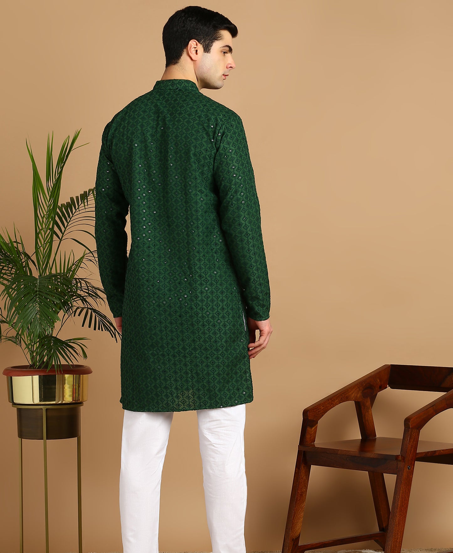 Embroidered Straight Kurta
