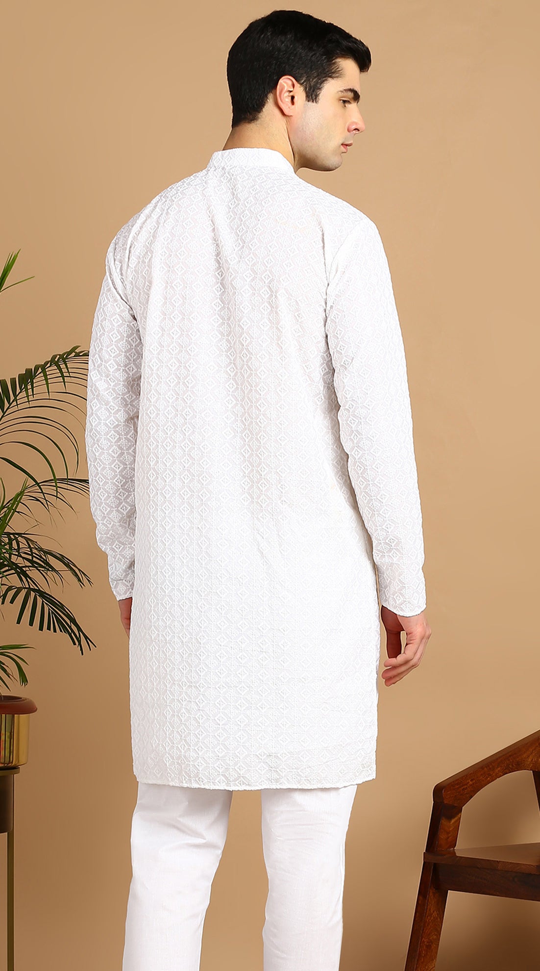 Embroidered Straight Kurta