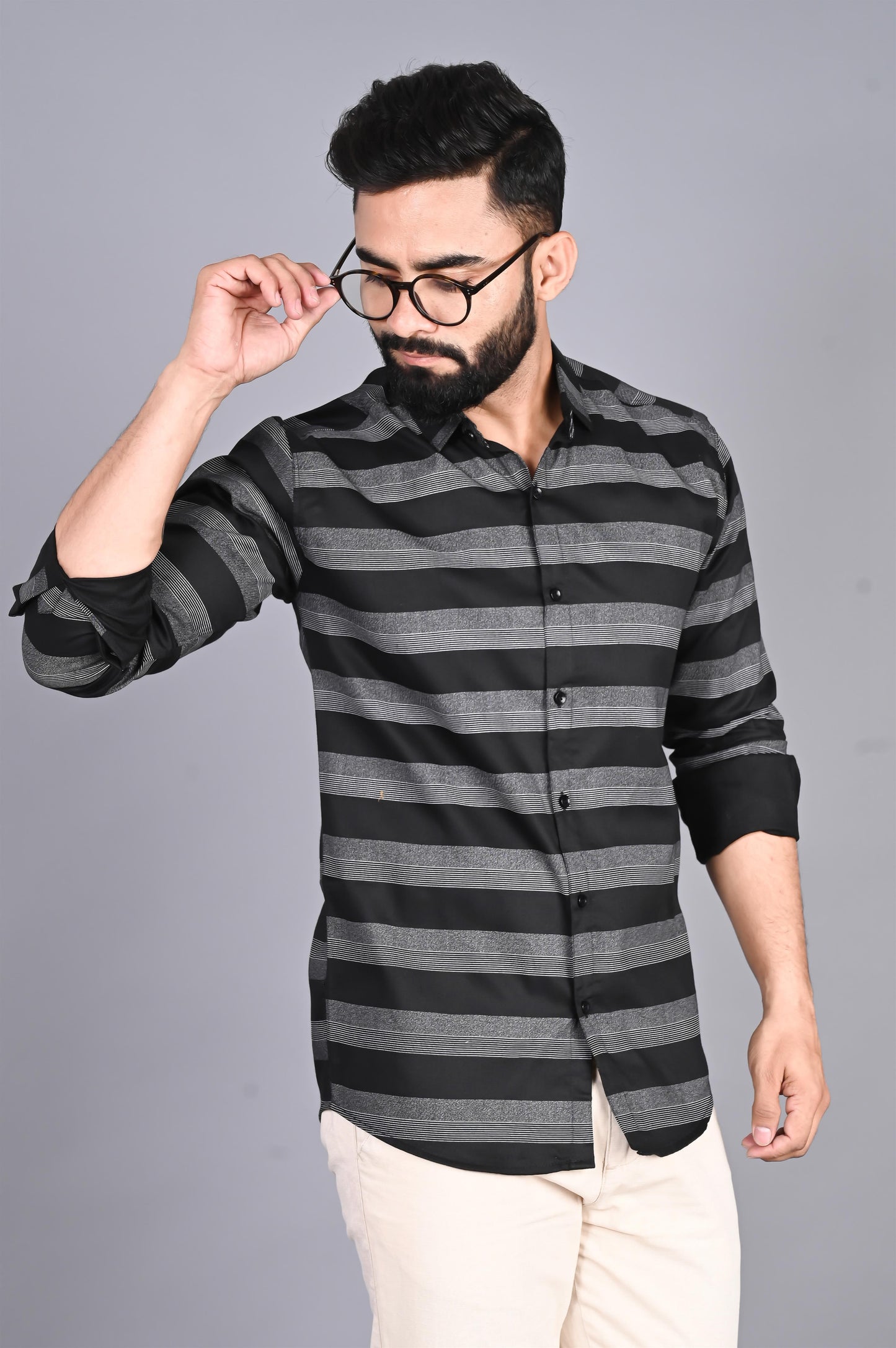 Striped Casual Shirt