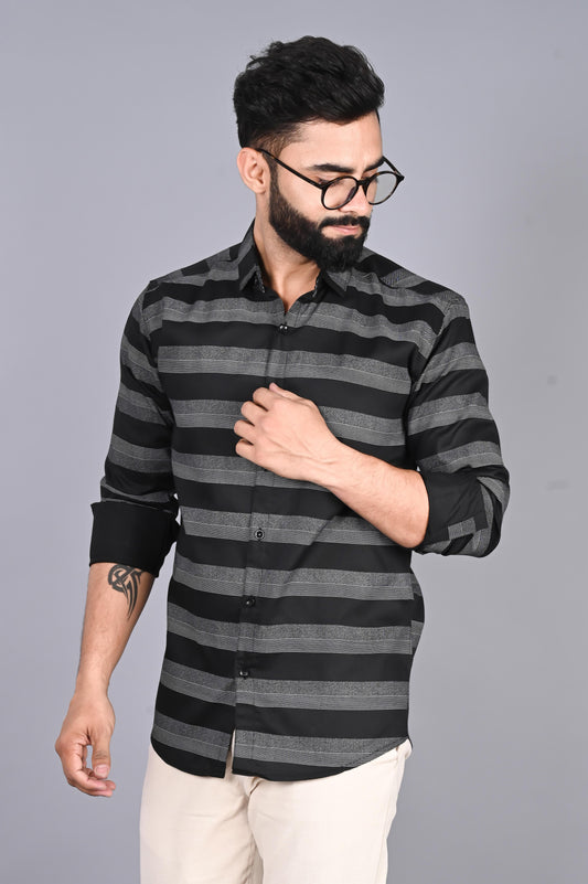 Striped Casual Shirt