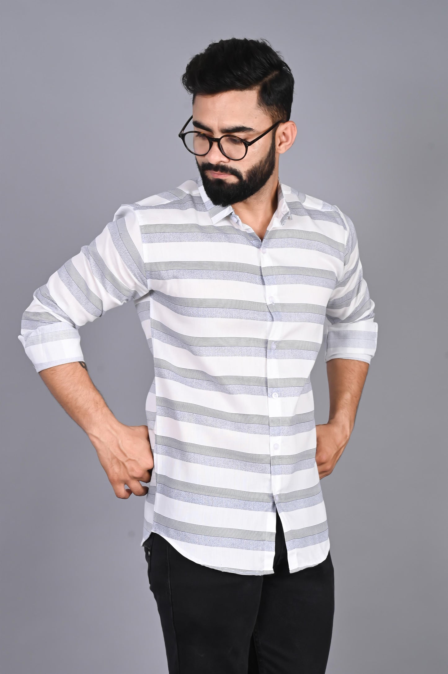 Striped Casual Shirt