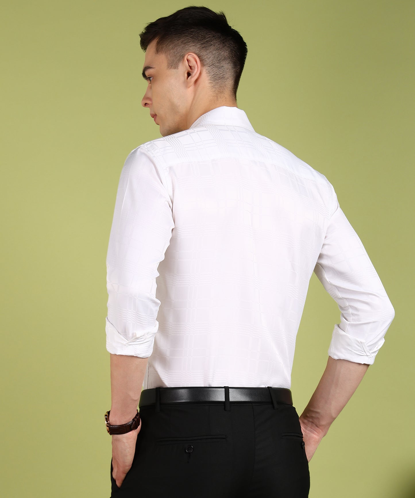 Men Solid Formal Shirt
