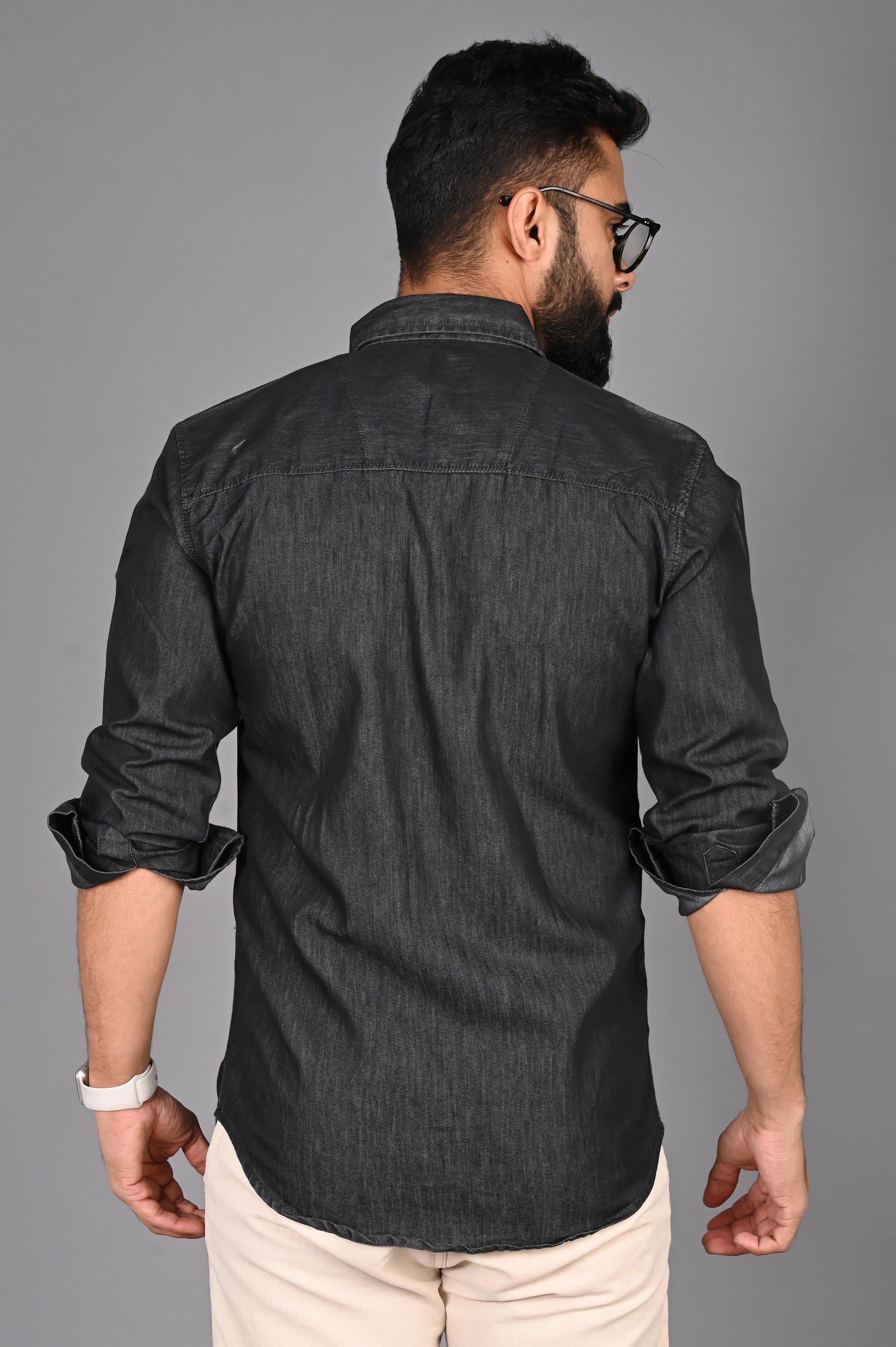 Men Solid Casual Shirt