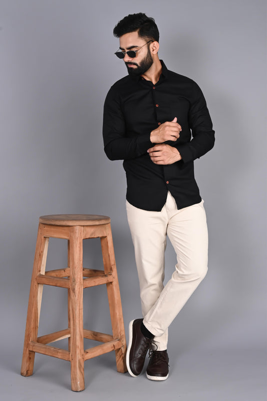 Men Striped Casual Shirt