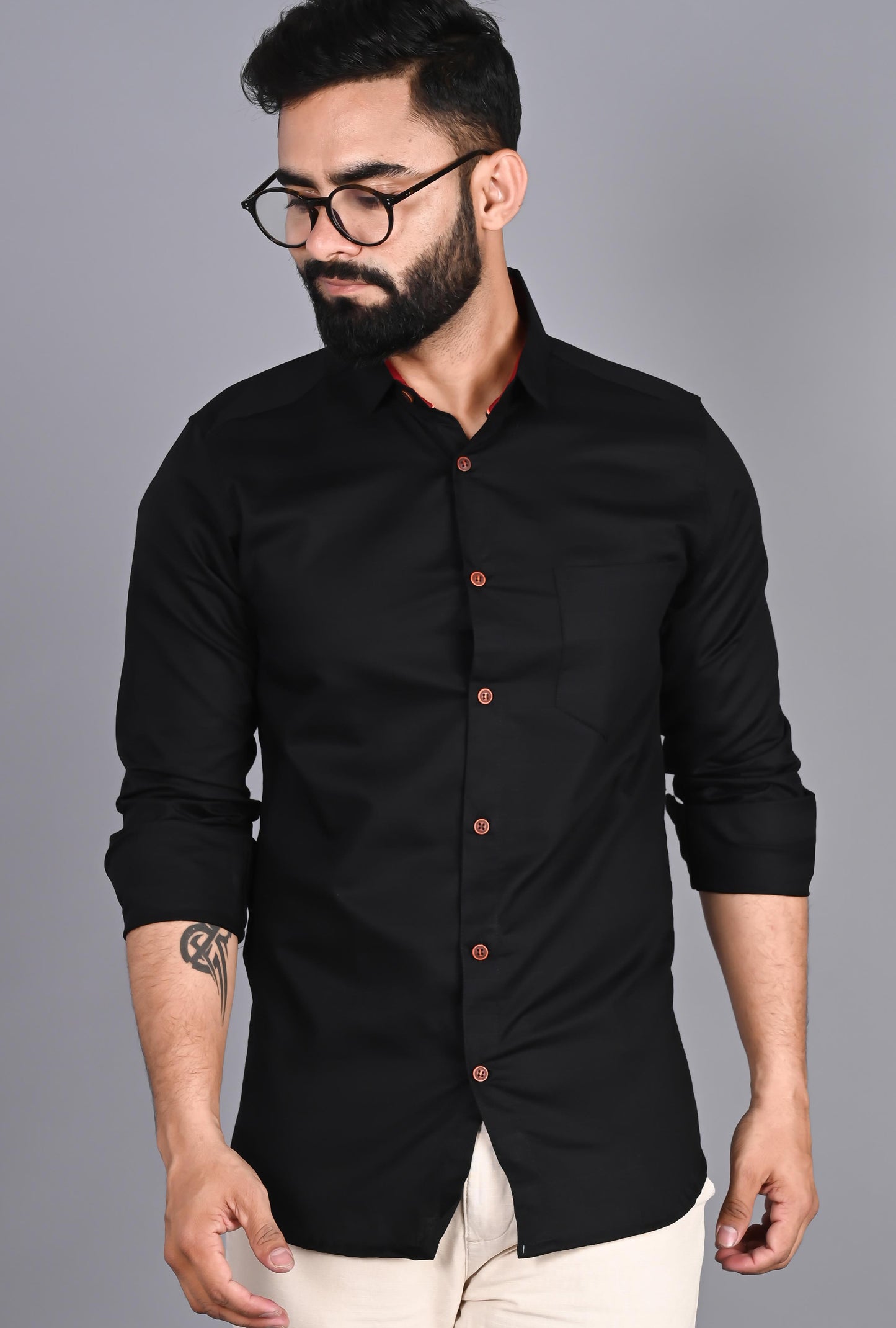 Men Striped Casual Shirt