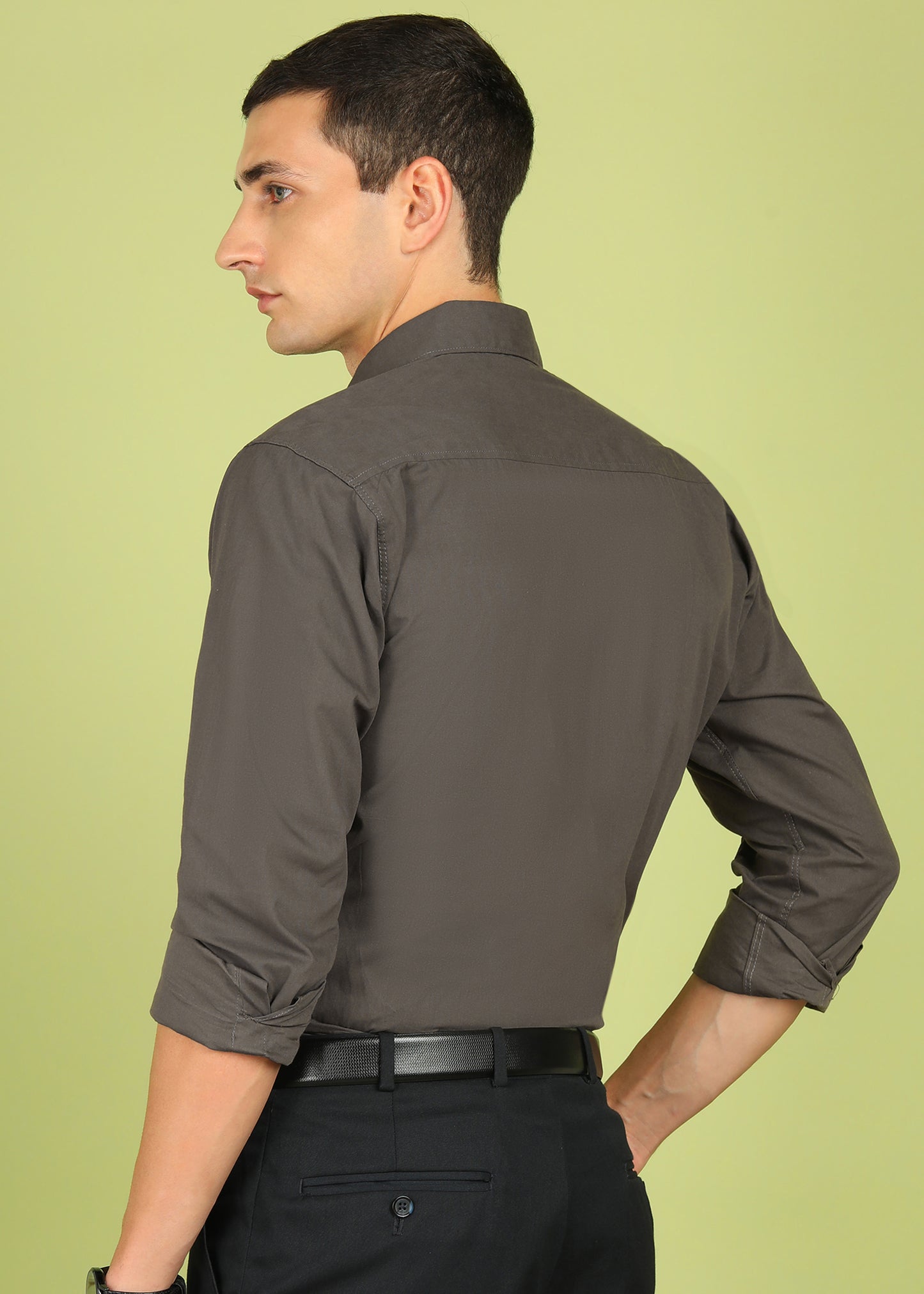 Men Solid Casual Shirt